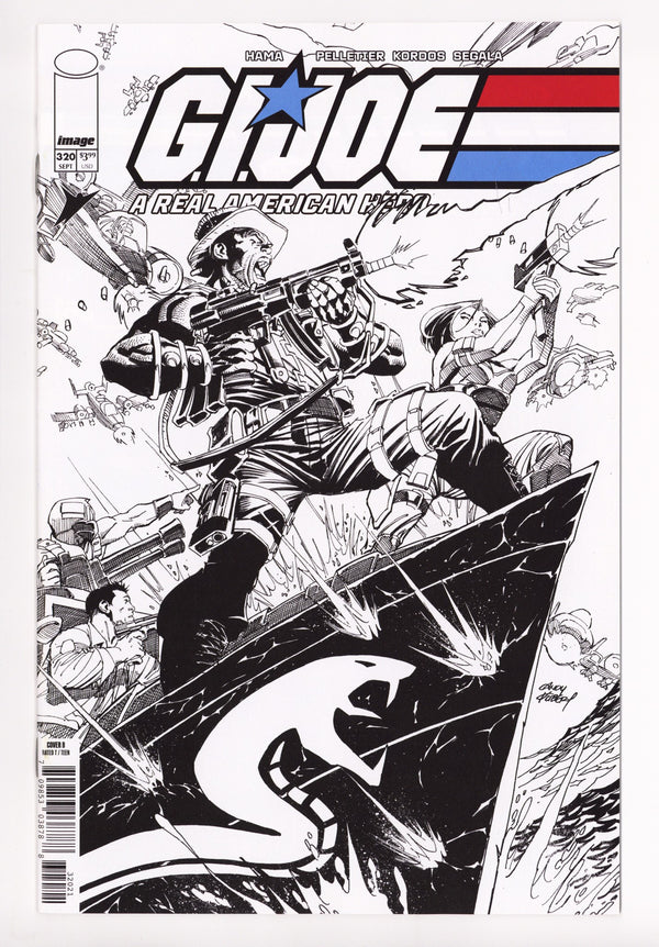 G.I. Joe A Real American Hero 320 Kubert B&W Variant (2025)