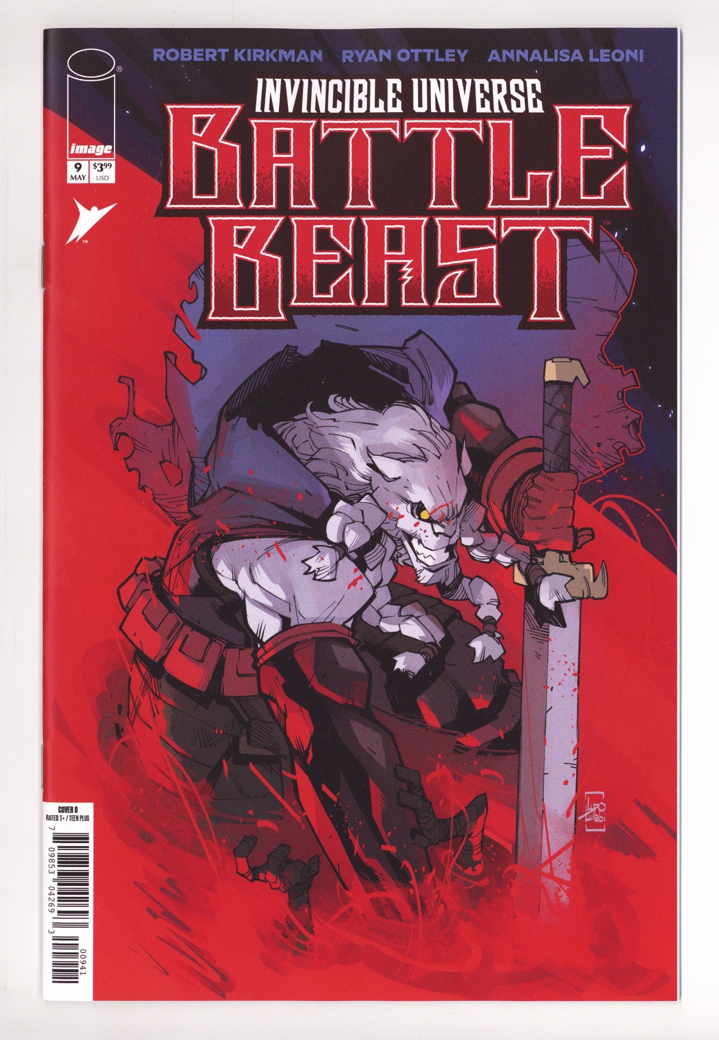 Invincible Universe Battle Beast  9 Lullabi  Incentive NM  (2026)