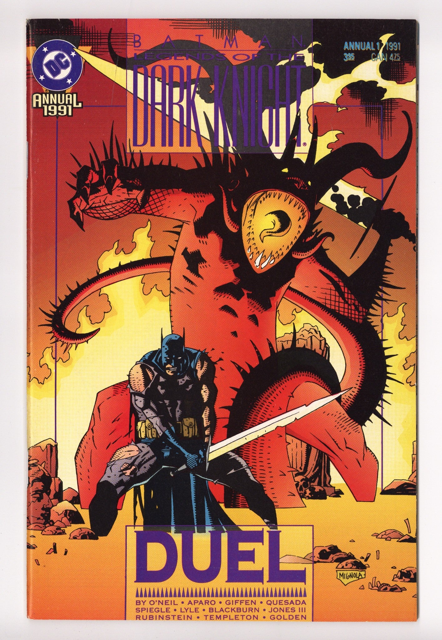 Legends of the Dark Knight Annual 1 High Grade (1991) 