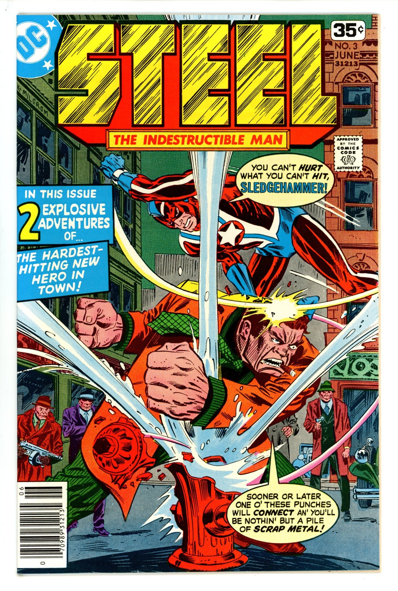 Steel, the Indestructible Man 3 VF+ (1978)