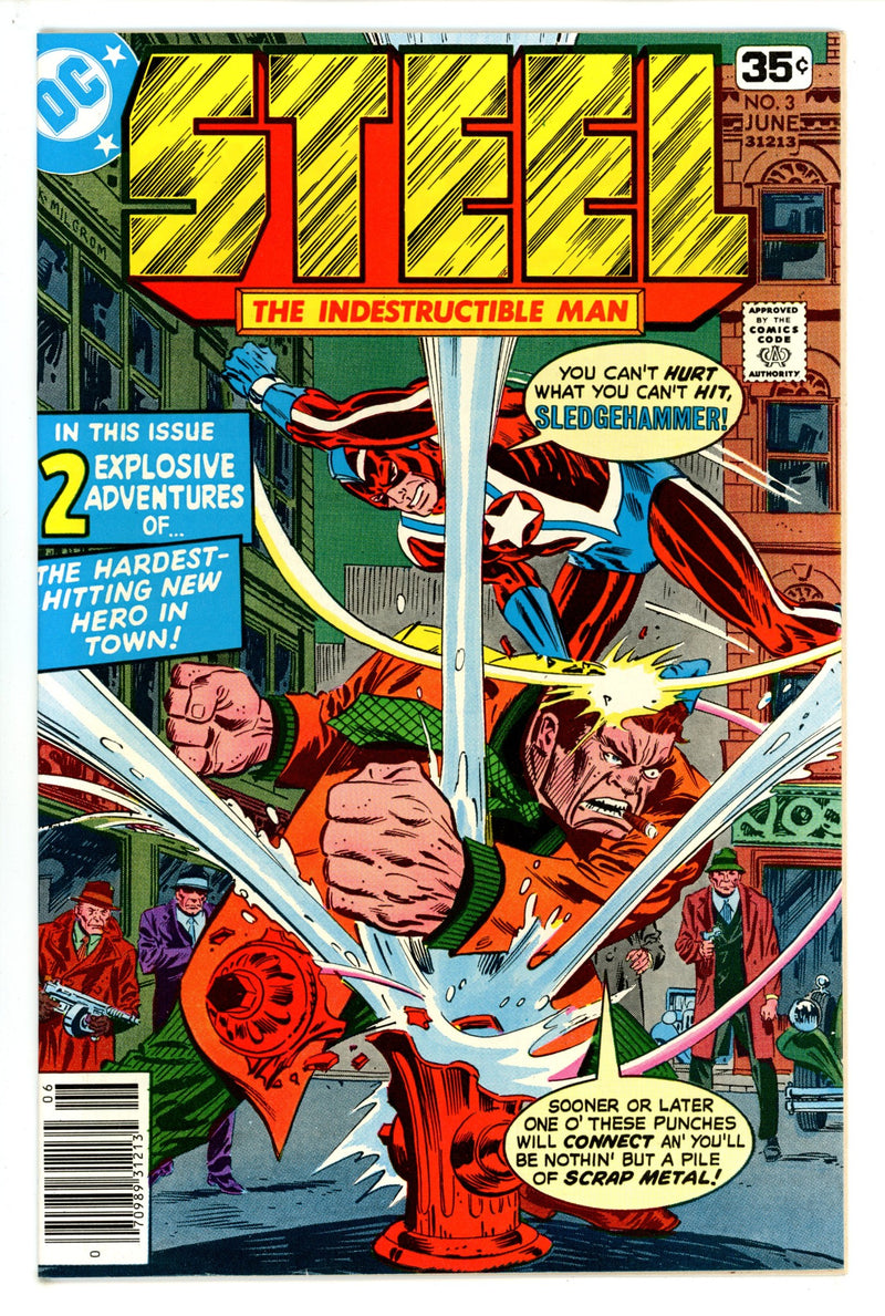 Steel, the Indestructible Man 3 VF+ (1978)