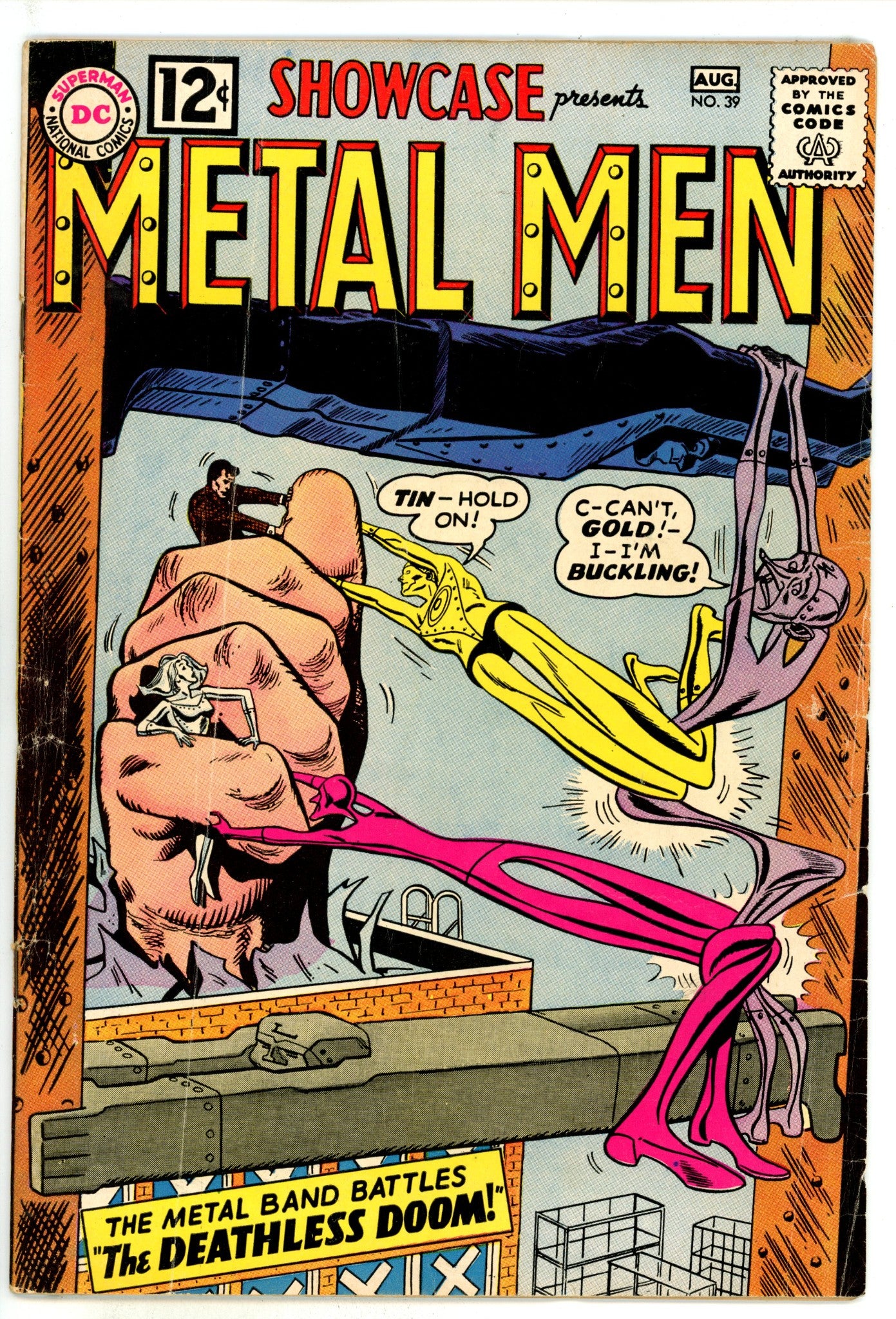 Showcase 39 VG- (3.5) (1962) 