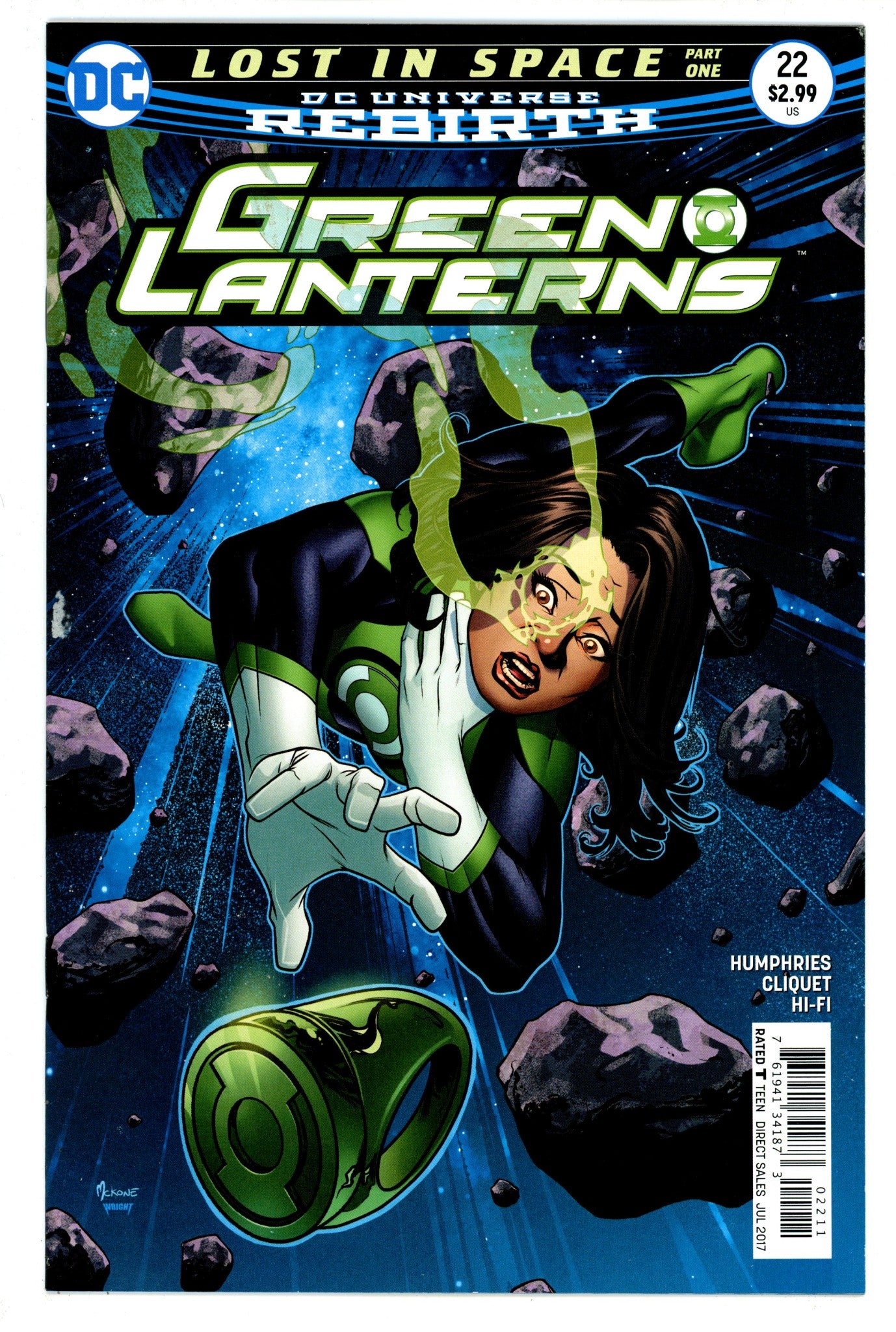 Green Lanterns 22 High Grade (2017) 