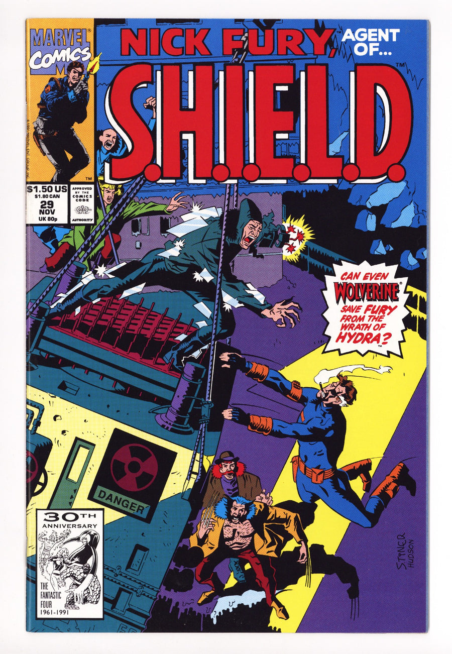 Nick Fury, Agent of S.H.I.E.L.D. Vol 4 28 High Grade (1991) 