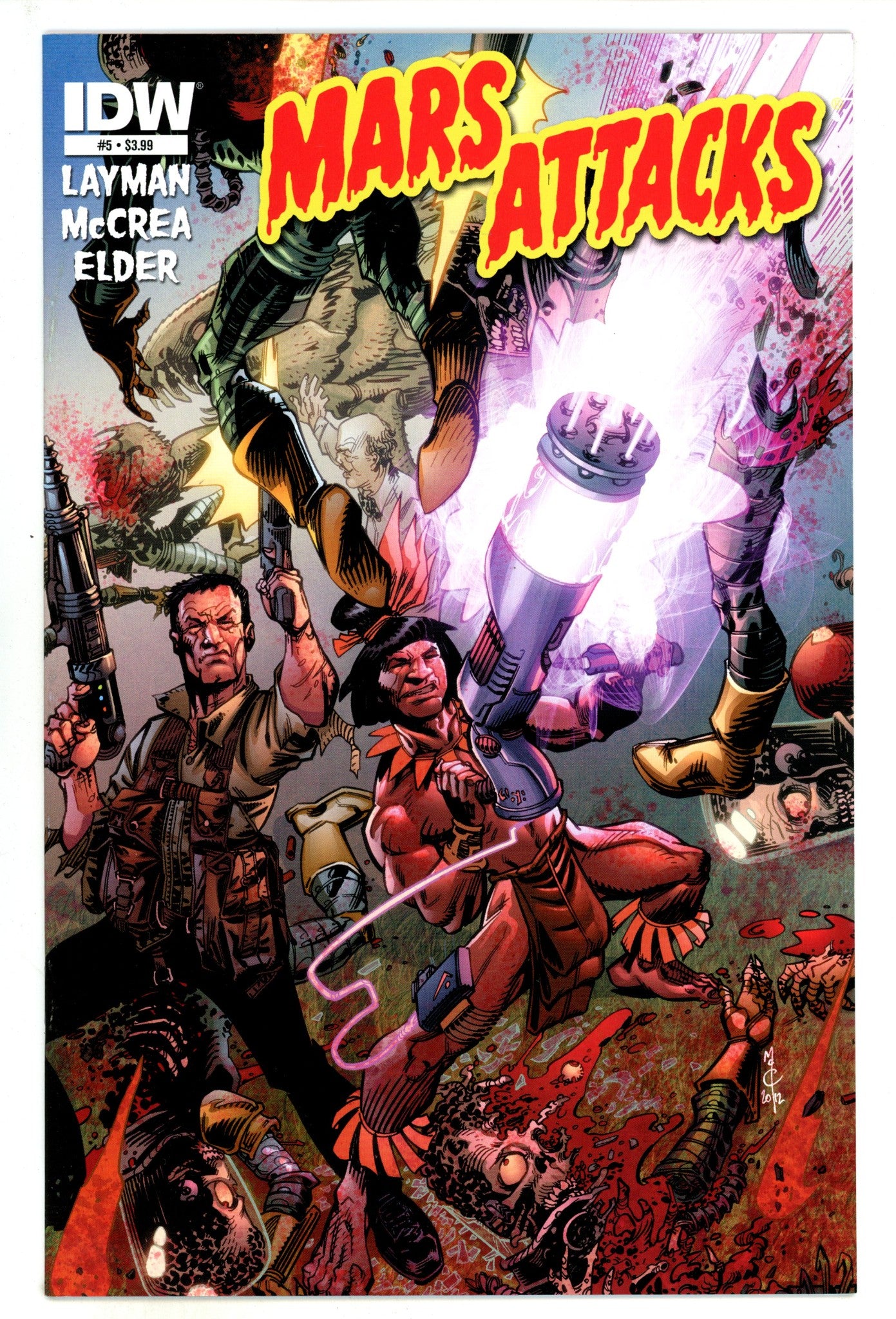 Mars Attacks Vol 3 5  High Grade   (2012)        
