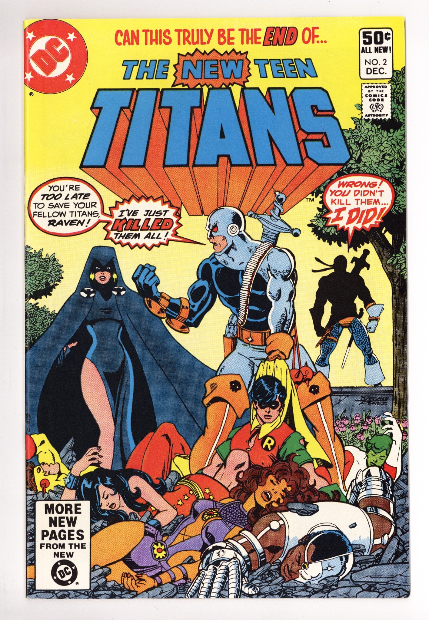 The New Teen Titans Vol 1 2 NM- (9.2) (1980) 