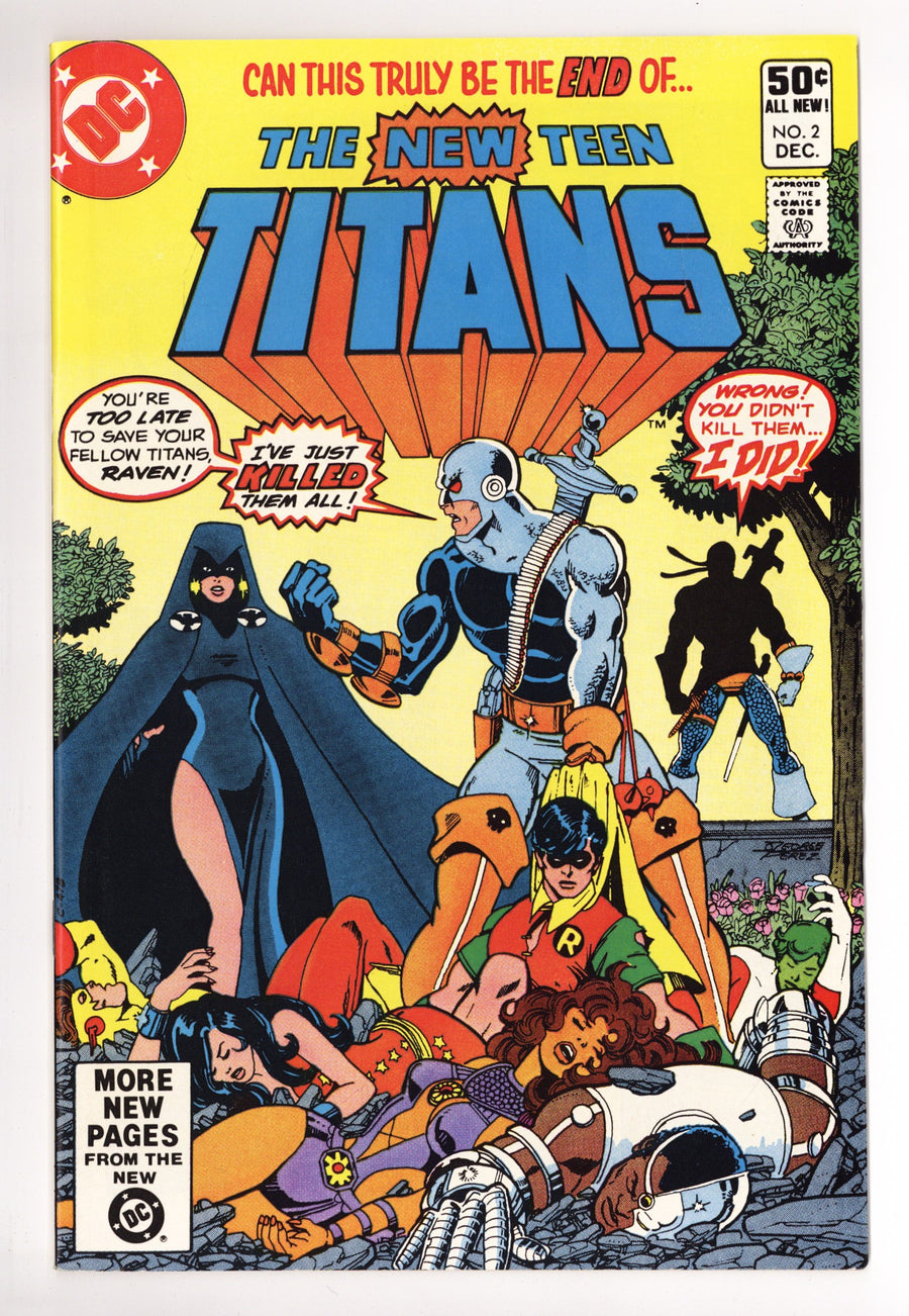 The New Teen Titans Vol 1 2 NM- (9.2) (1980) 