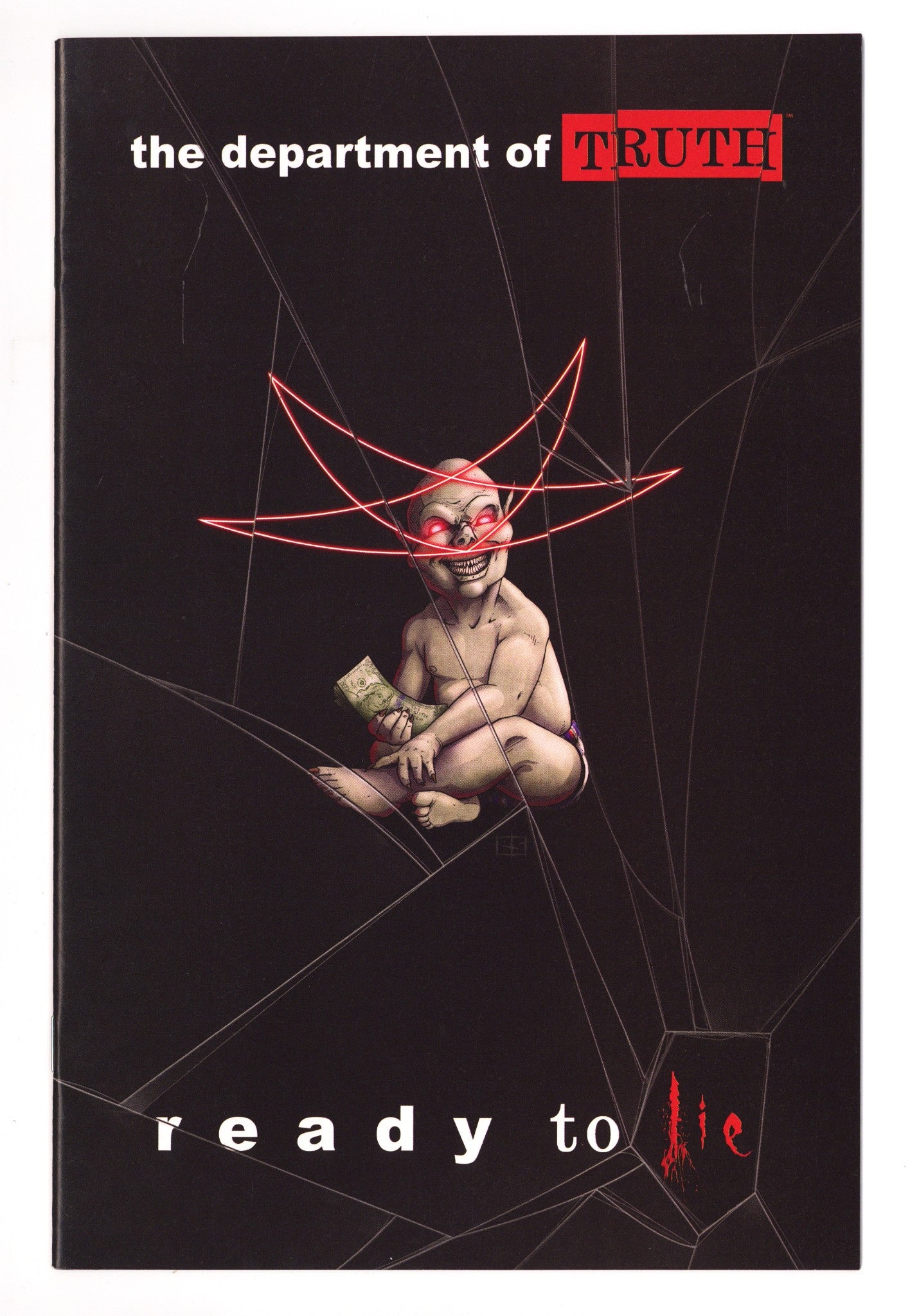 The Department of Truth   12  NM- (9.2)   (2021) Silverbax Homage   Exclusive Variant  
