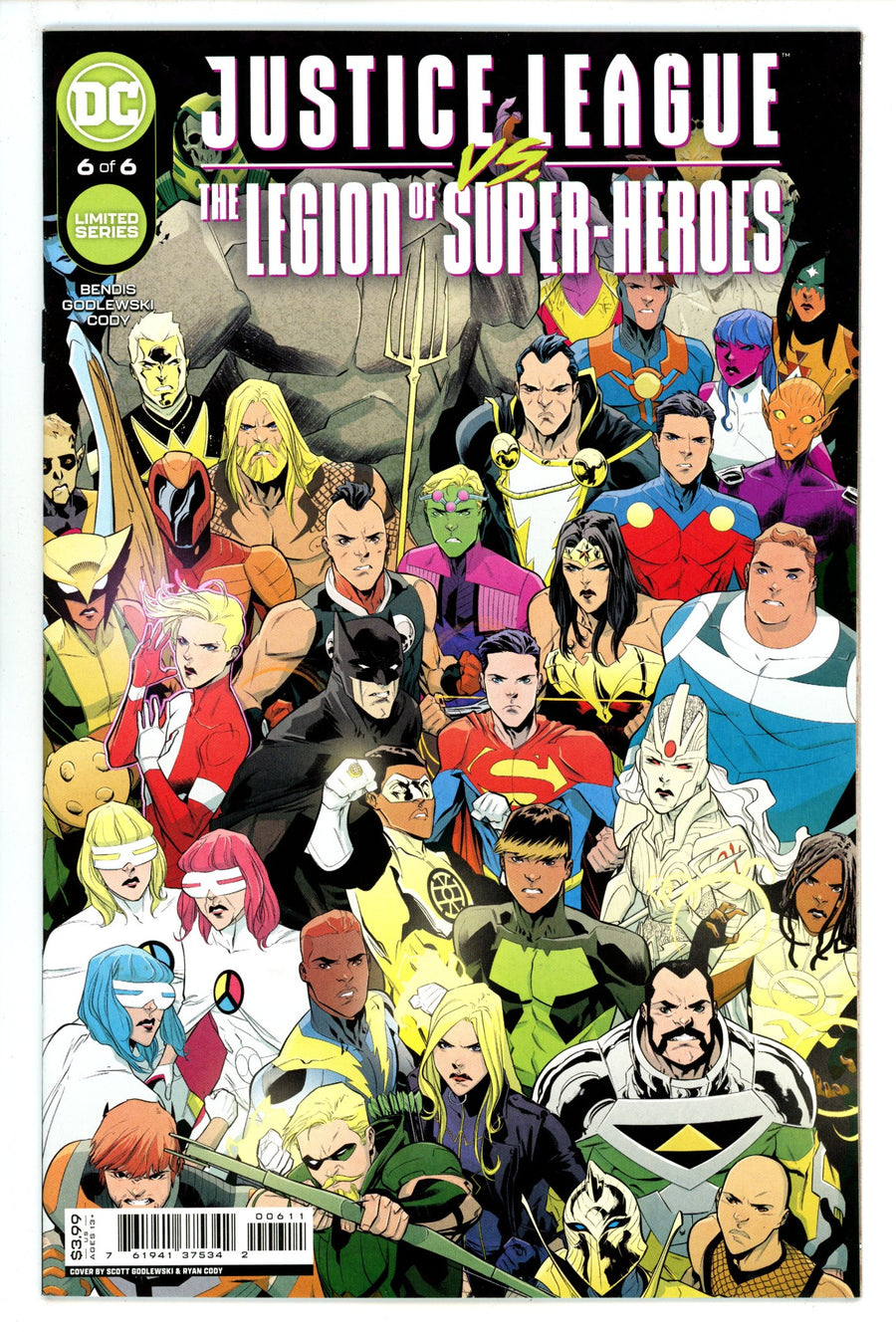 Justice League vs. the Legion of Super-Heroes 6 High Grade (2022) 