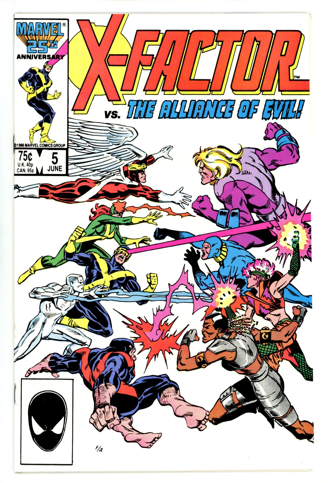 X-Factor Vol 1 5 VF+ (8.5) (1986) 