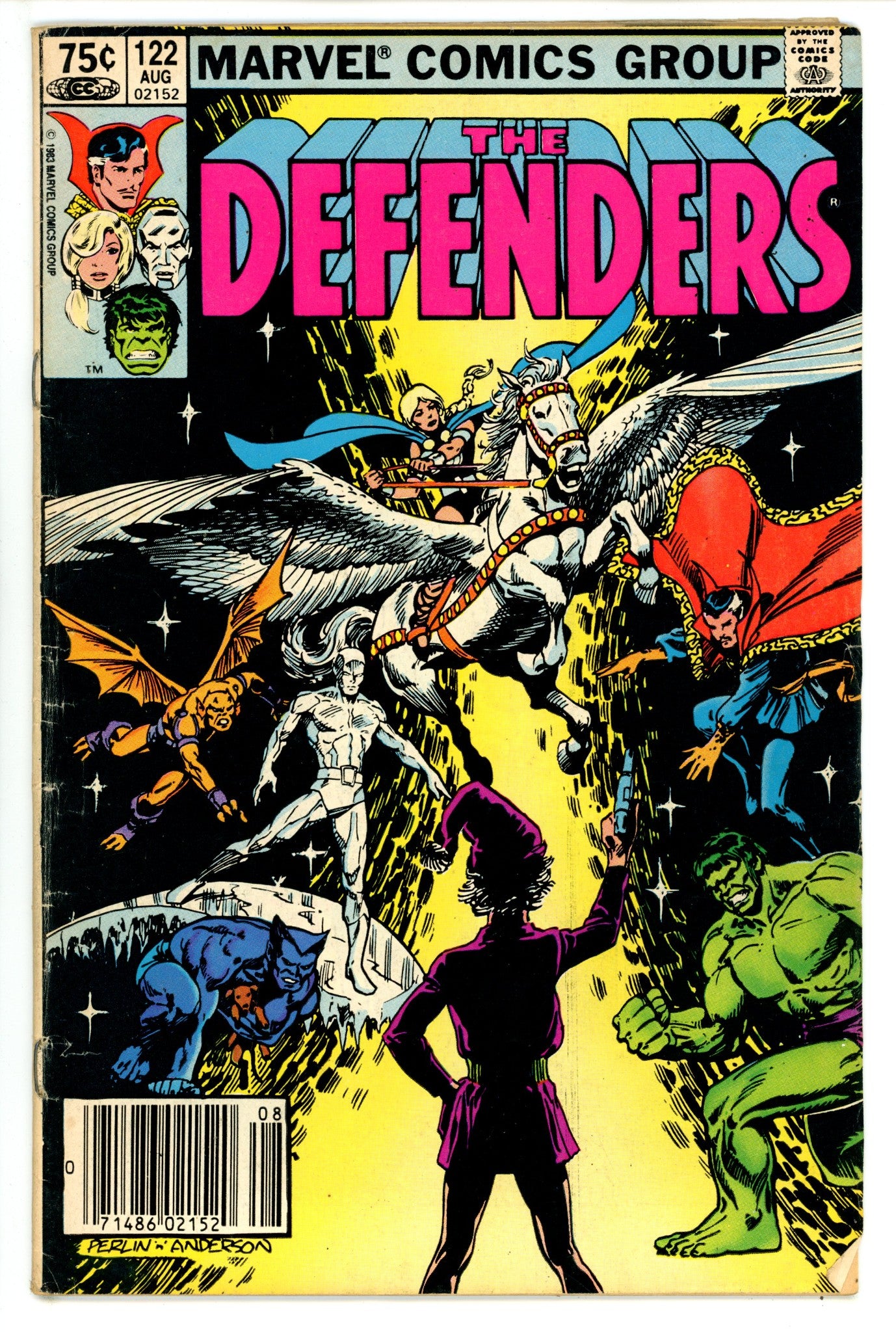 The Defenders Vol 1 122 Canadian Variant GD/VG (1983)