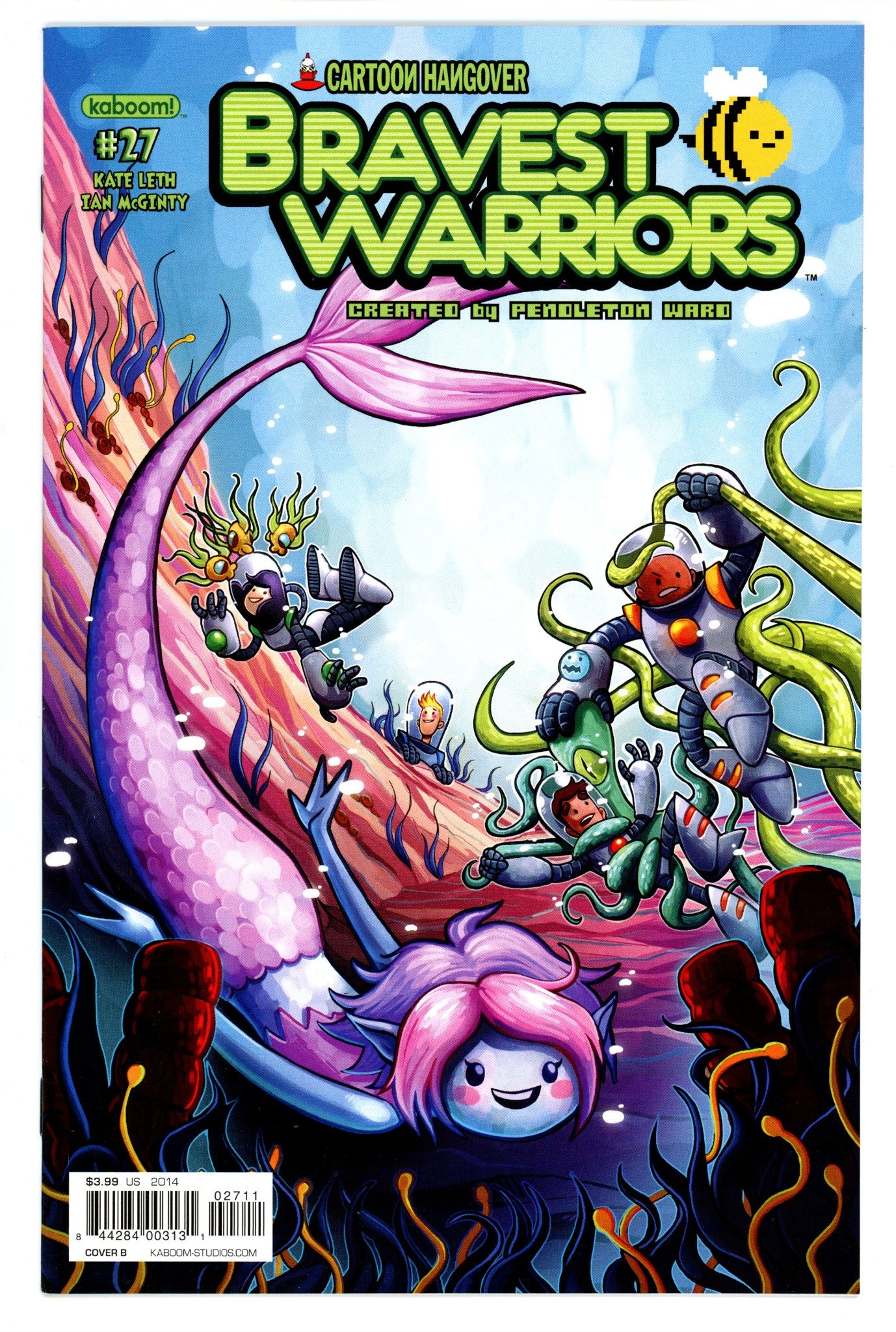 Bravest Warriors 27 High Grade (2014) Wells Variant 