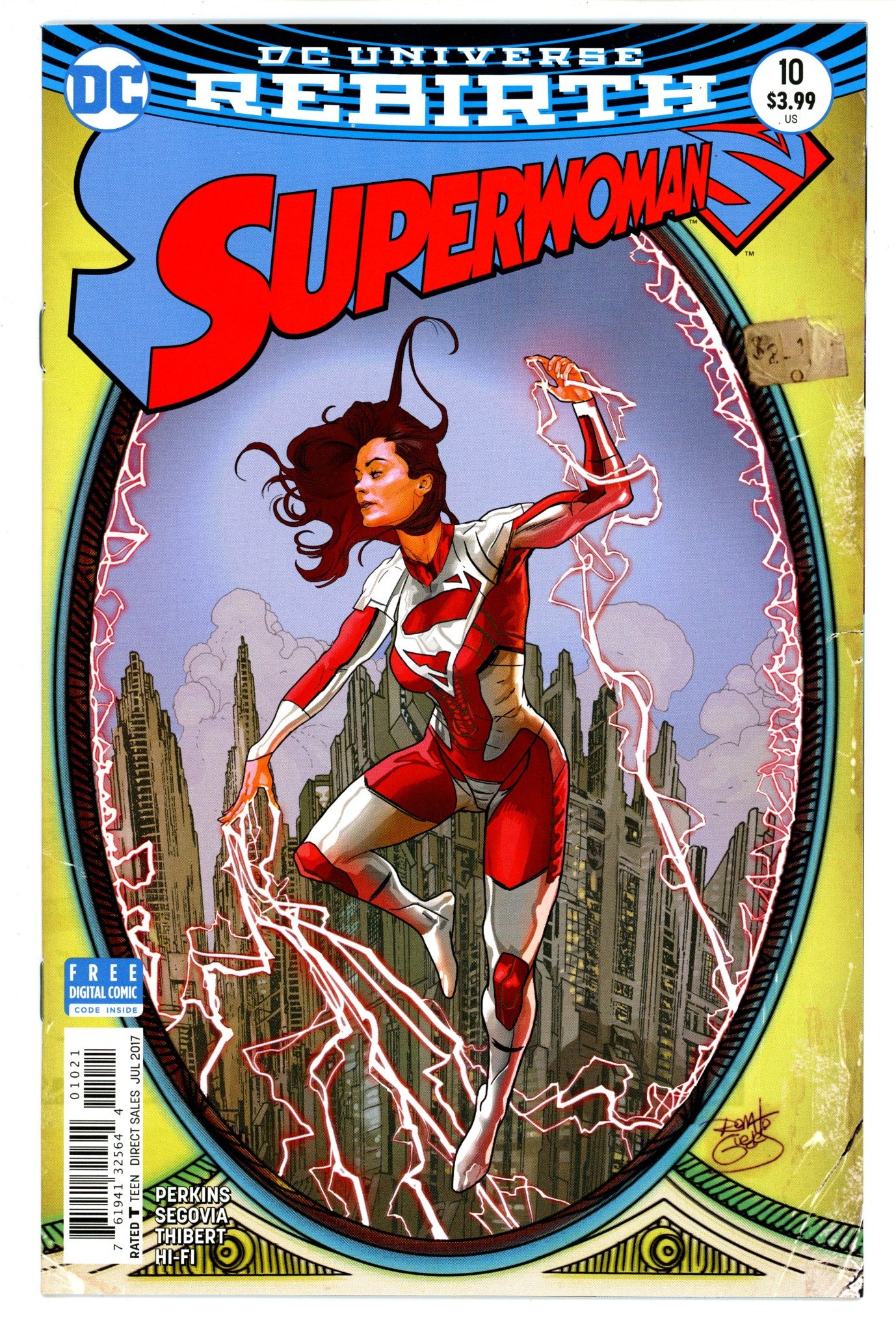Superwoman Vol 1 10 High Grade (2017) Guedes Variant 