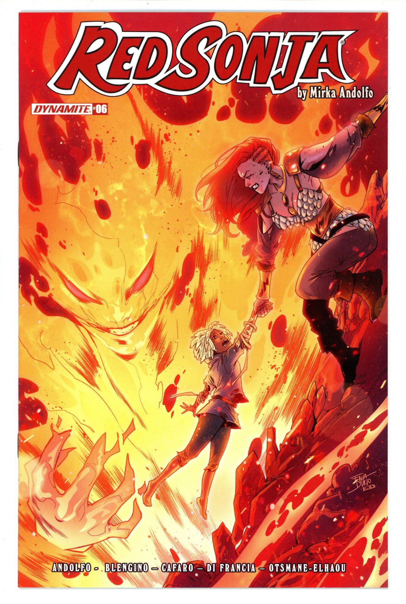 Red Sonja Vol 6 6 High Grade (2022) D'Urso Variant 