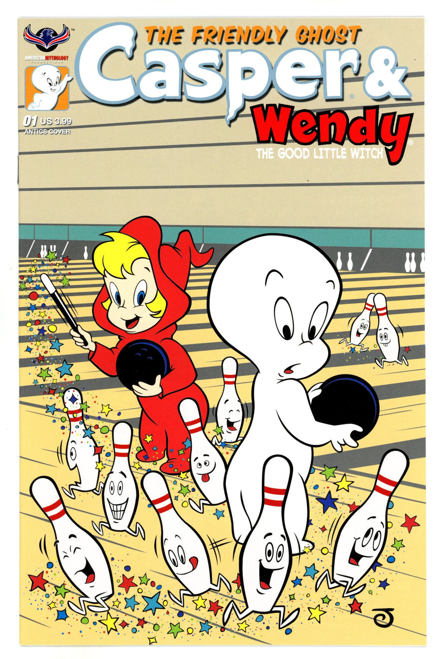 Casper & Wendy  1  VF/NM (9.0)  (2018) Scherer  Variant  