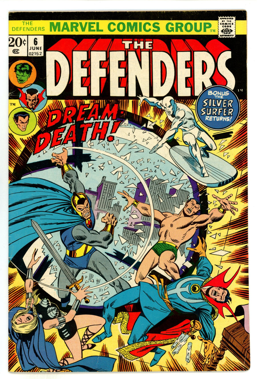 The Defenders Vol 1 6 VG/FN (5.0) (1973) 