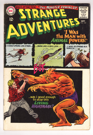 Strange Adventures Vol 1 180 VG- (3.5) (1965)