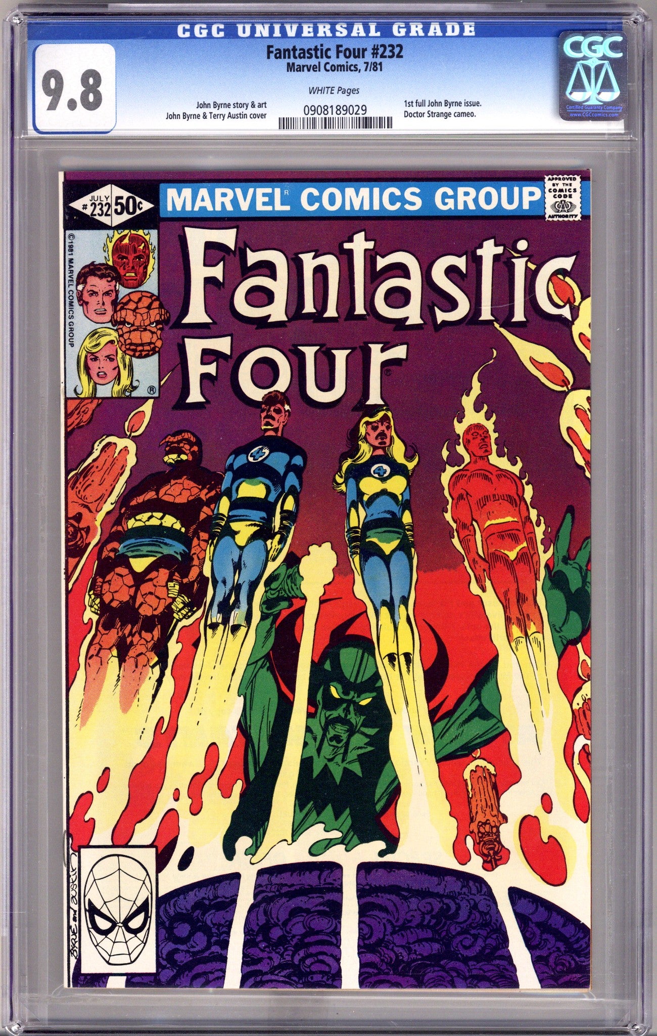 Fantastic Four Vol 1 232 CGC 9.8 (NM/M) (1981) 
