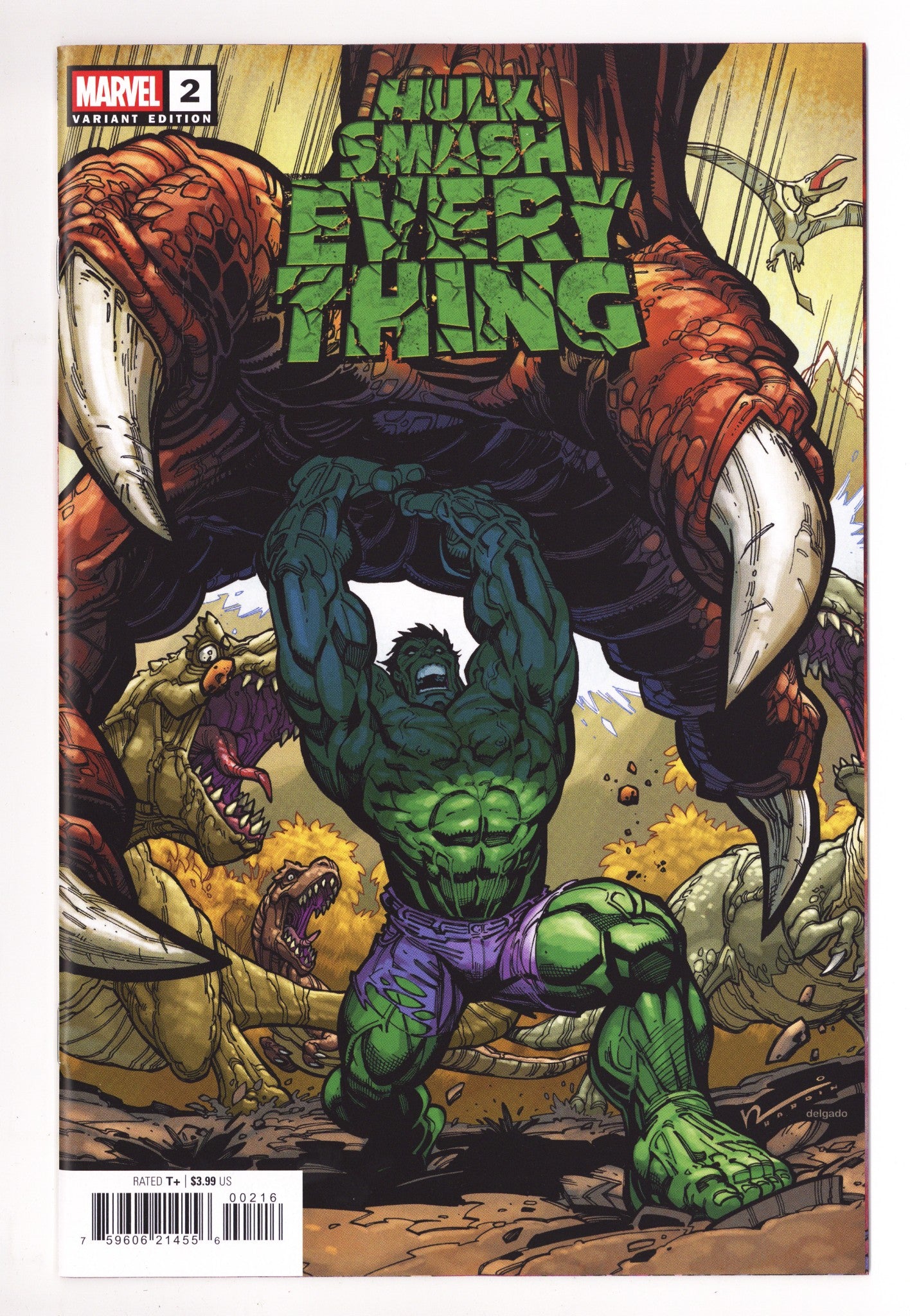 Hulk: Smash Everything  2 Hardin  Incentive NM-  (2026)