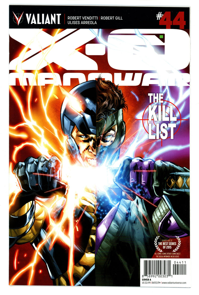 X-O Manowar Vol 3 44 High Grade (2016) 