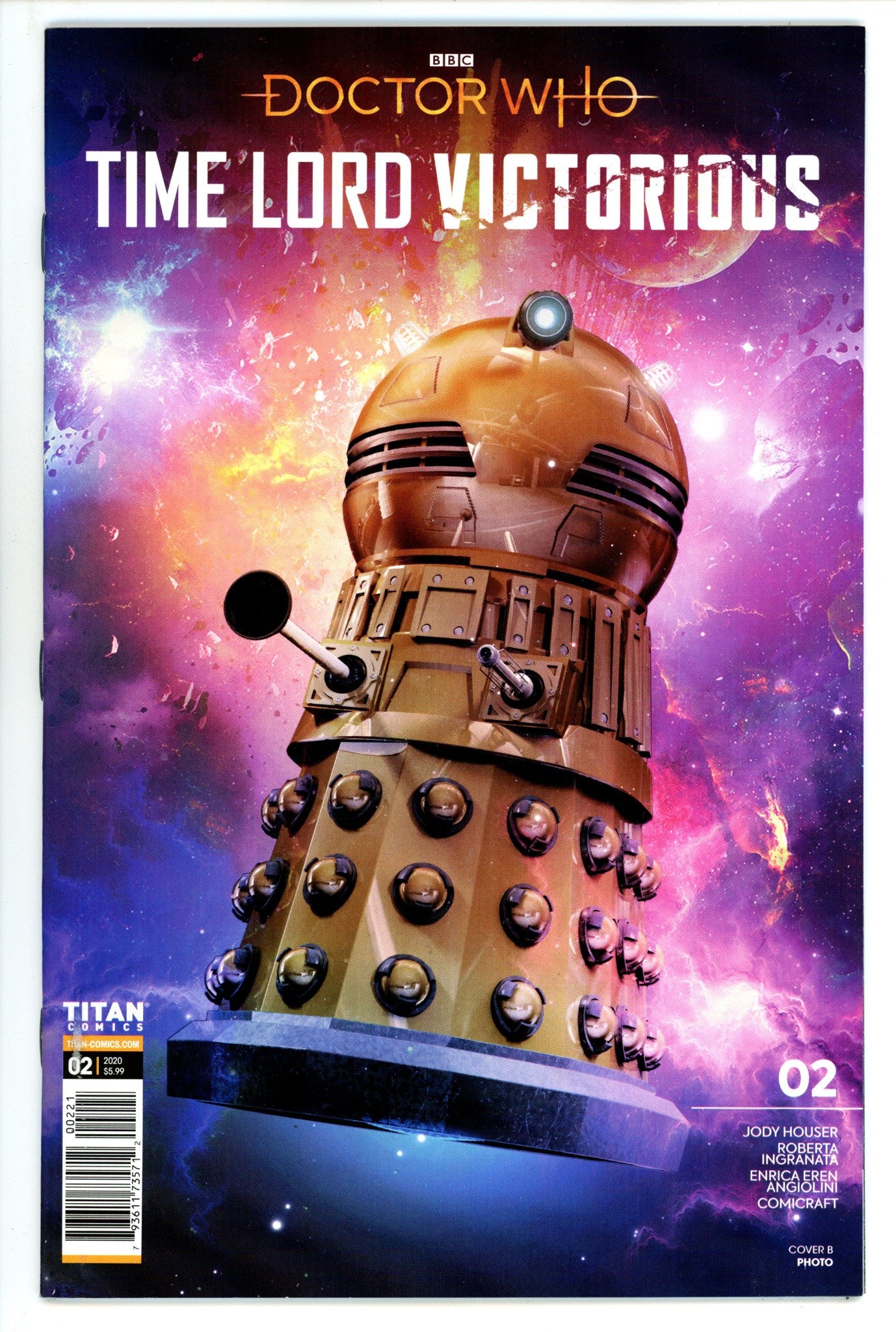Doctor Who: Time Lord Victorious 2 High Grade (2020) Photo Variant 