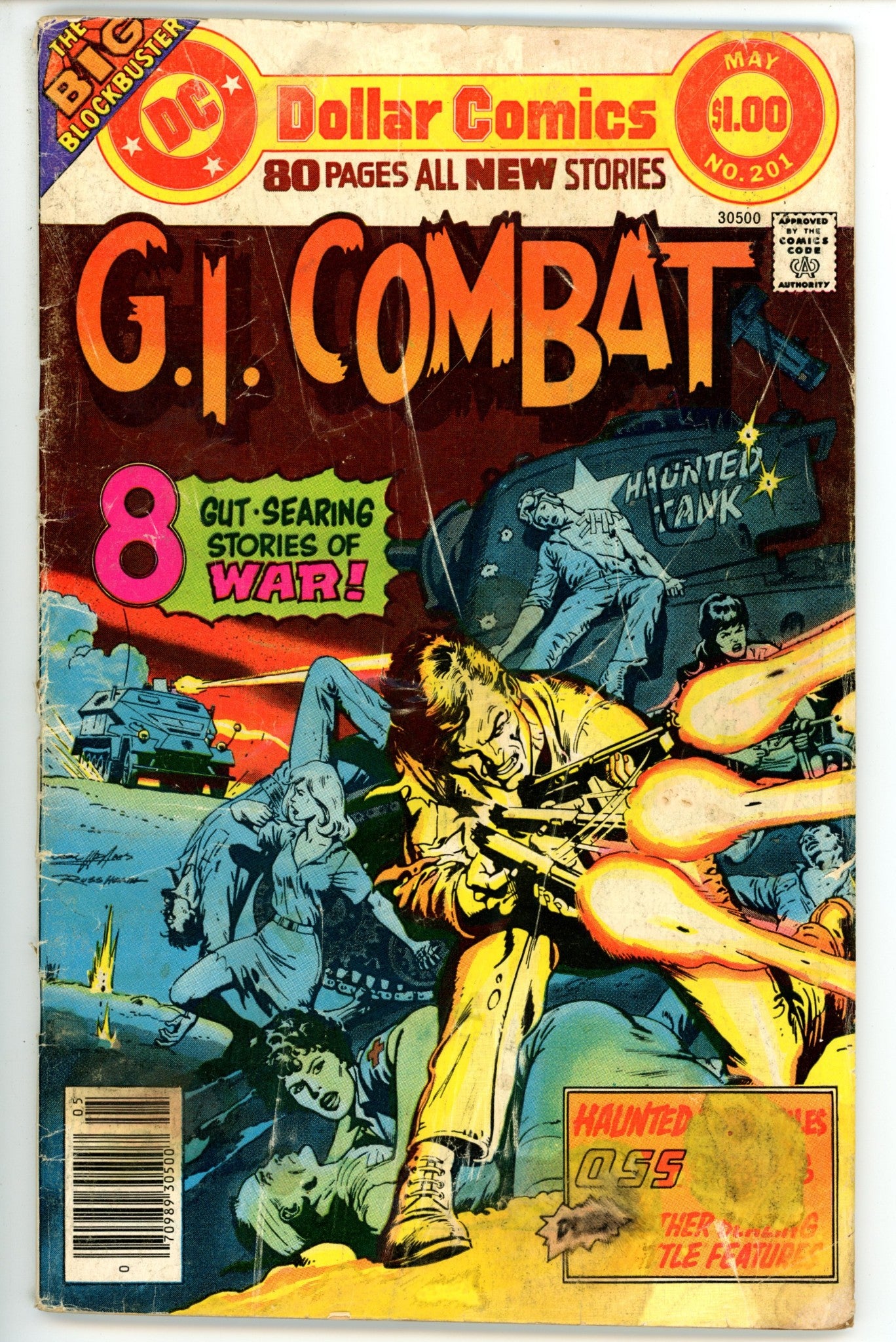 G.I. Combat Vol 1 201 GD (1977)