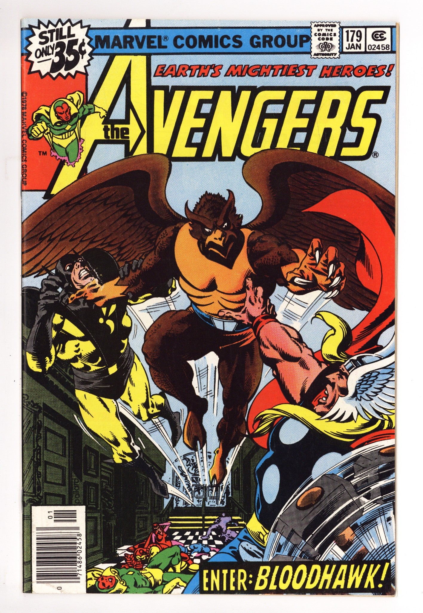 The Avengers Vol 1 179 Mid Grade (1979) 