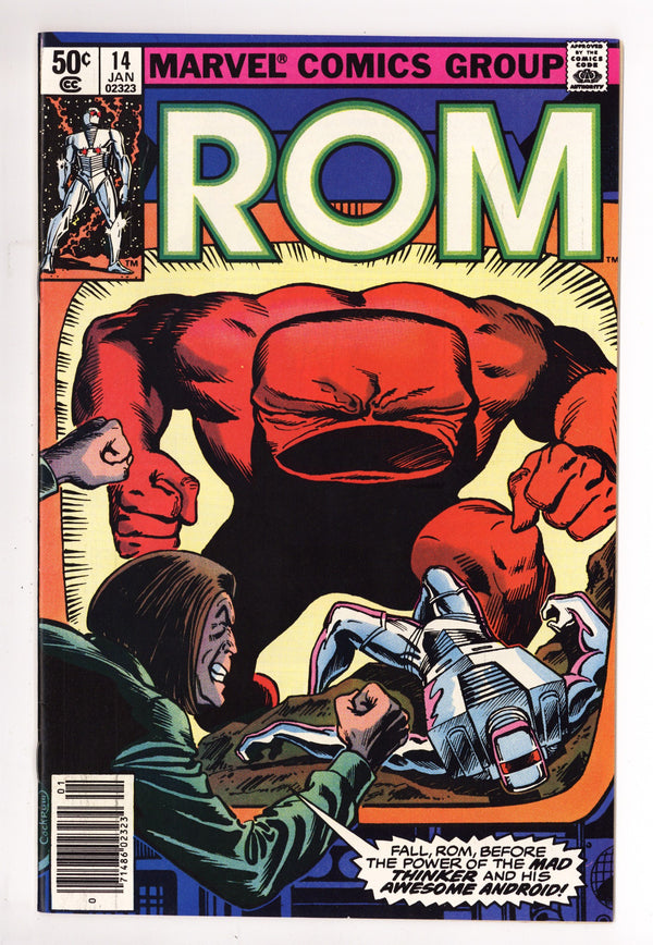 Rom Vol 1 14 High Grade (1981) Newsstand