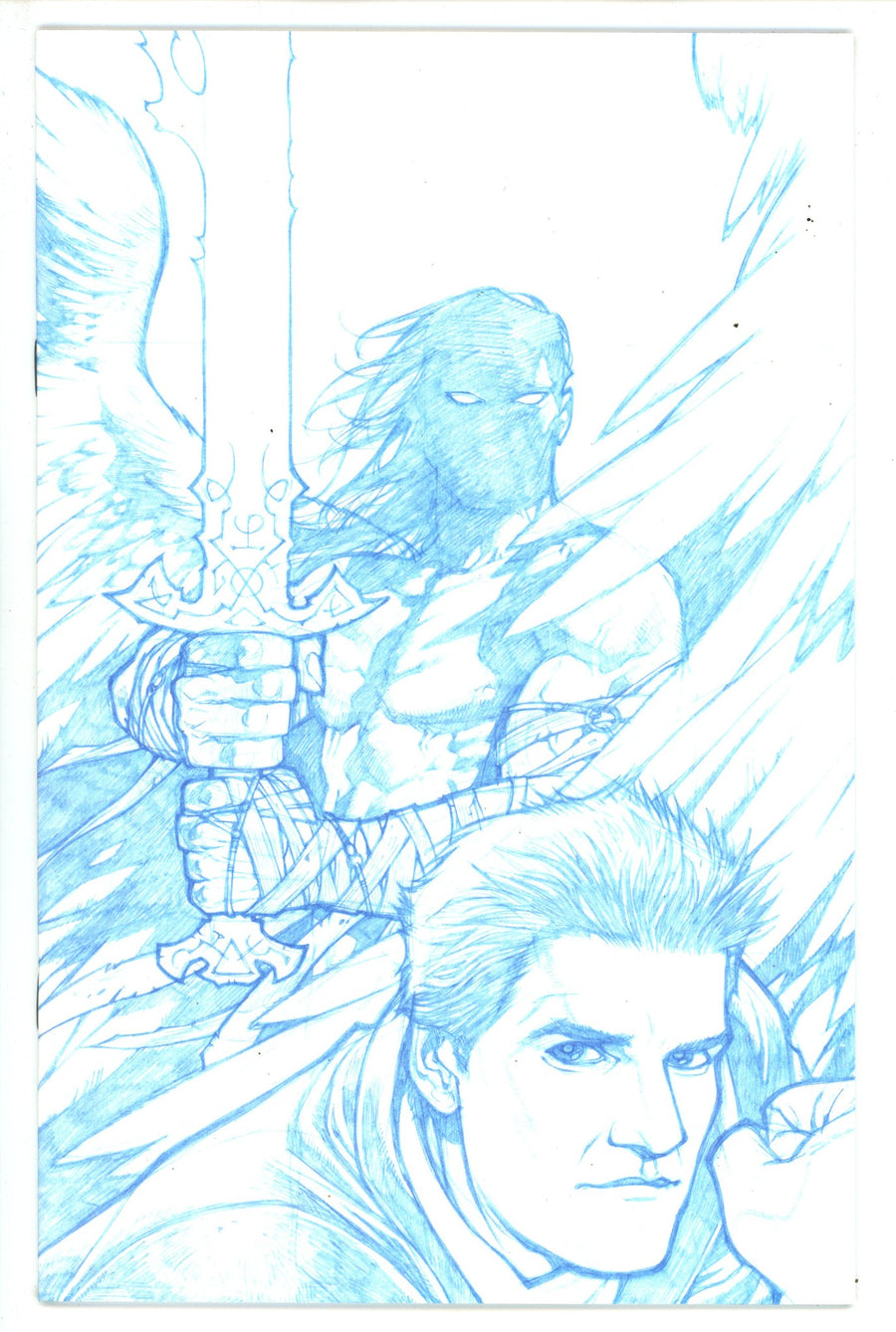 Angel 22 High Grade (2009) Rodriguez Virgin Sketch Incentive Variant 