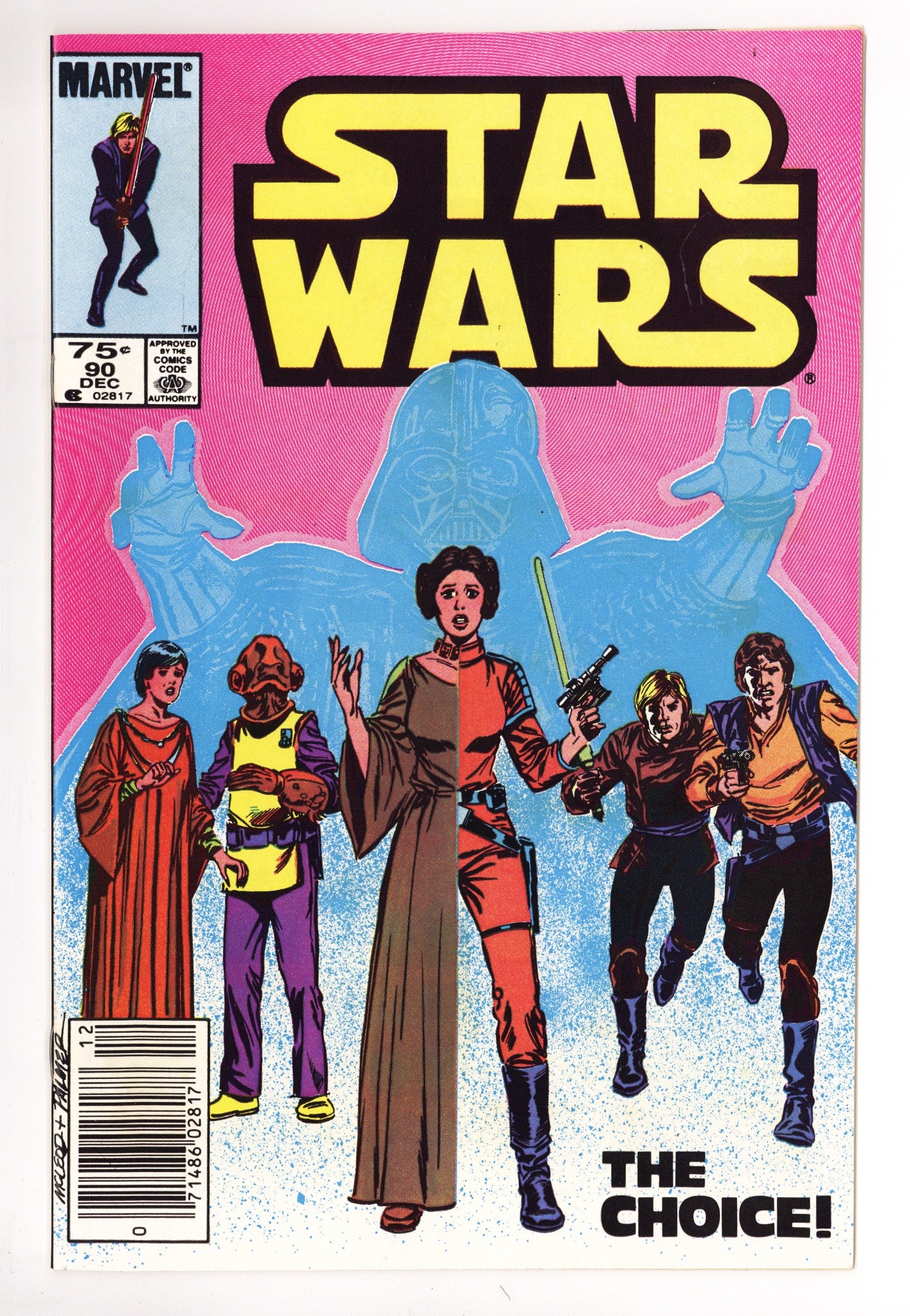 Star Wars Vol 1 90 VF (8.0) (1984) Canadian Price Variant 