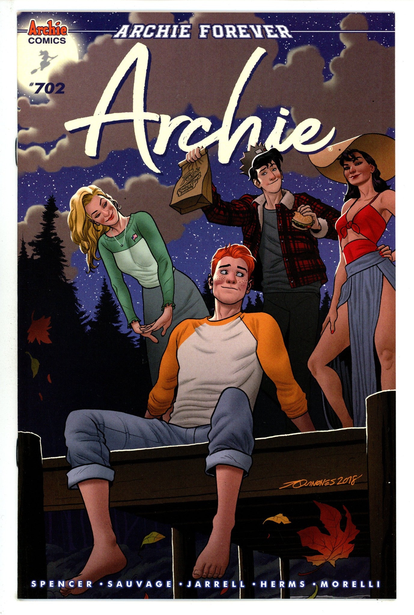 Archie Vol 2 702 High Grade (2019) Quinones Variant 