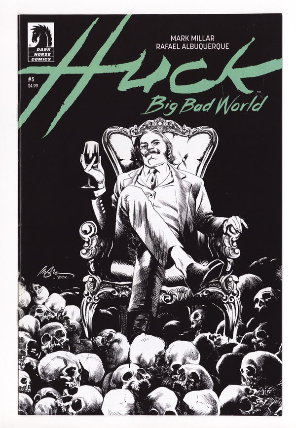 Huck: Big Bad World 5 Albuquerque B&W Variant (2025)