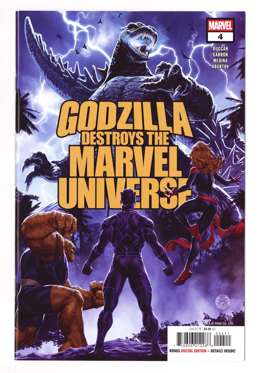 Godzilla Destroys The Marvel Universe  4    (2025)