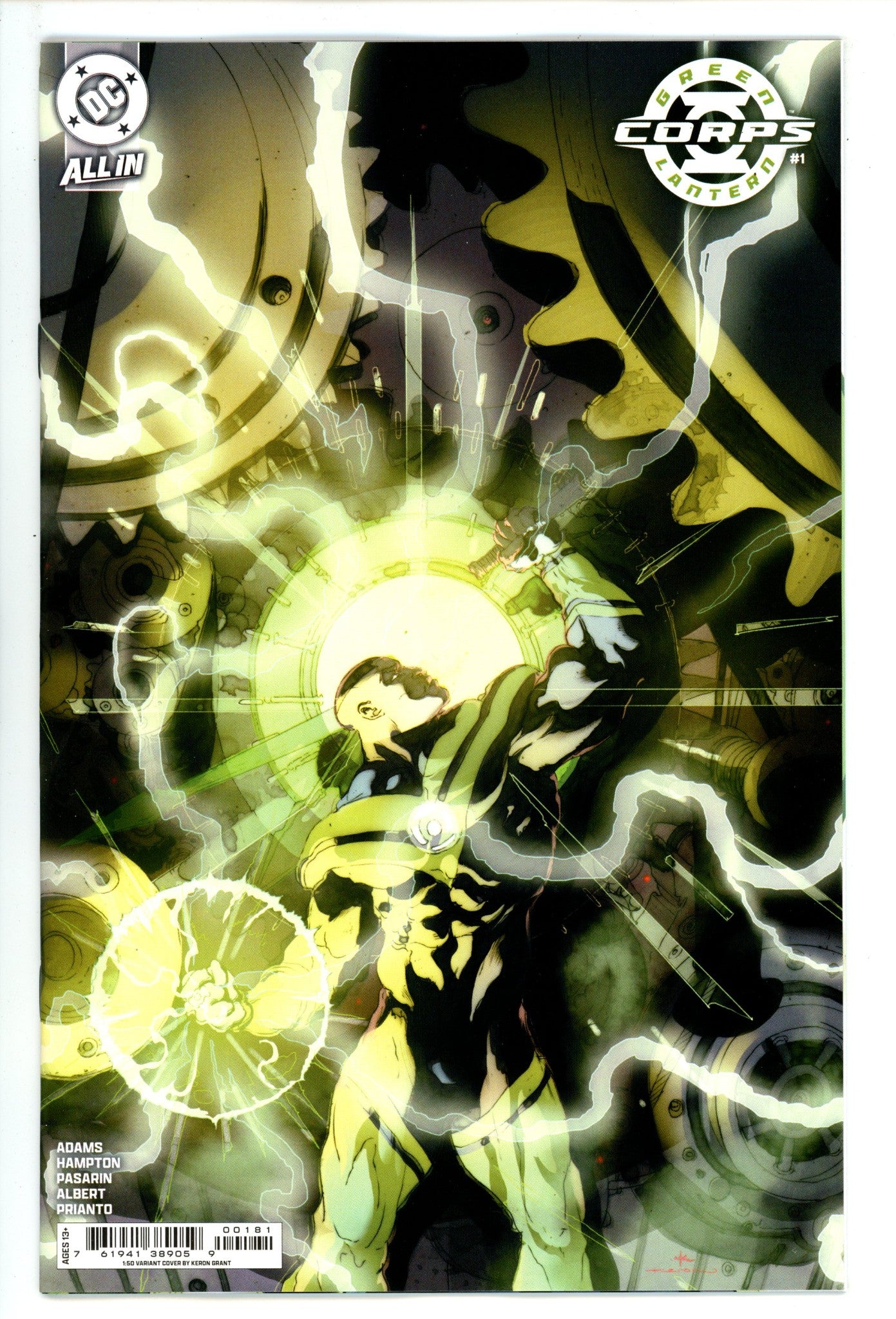 Green Lantern Corps Vol 4 1 Grant Incentive Variant NM+ (2025)