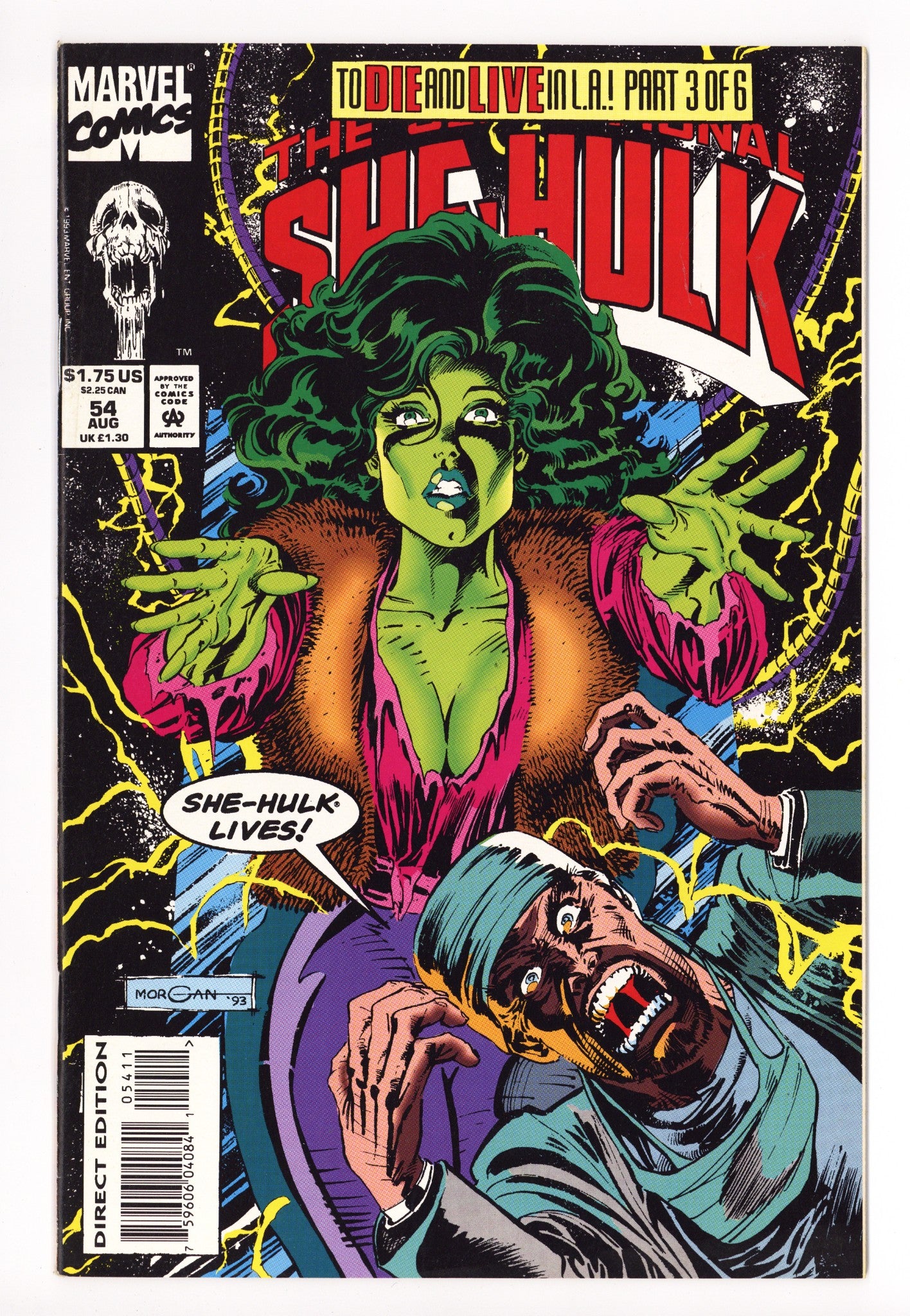 The Sensational She-Hulk 54 VF (8.0) (1993) 