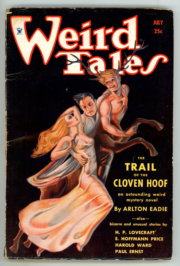 Weird Tales Vol 24 1 VG+ (4.5) Tape (1934)