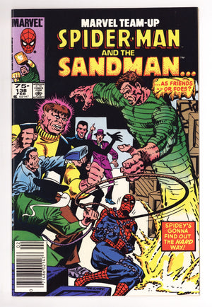 Marvel Team-Up Vol 1 138 NM- (9.2) (1984) Canadian Price Variant