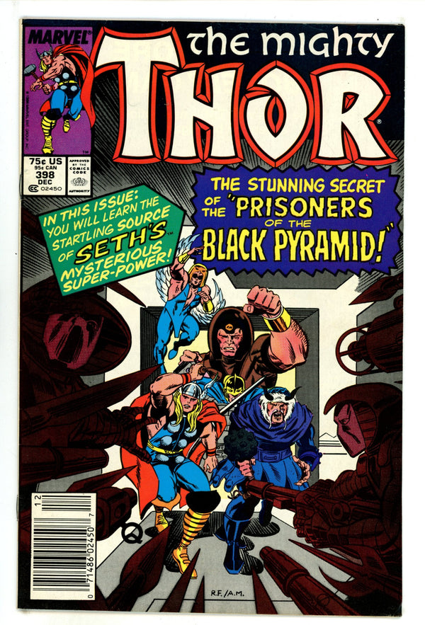 Thor Vol 1 398 Mid Grade (1988) Newsstand
