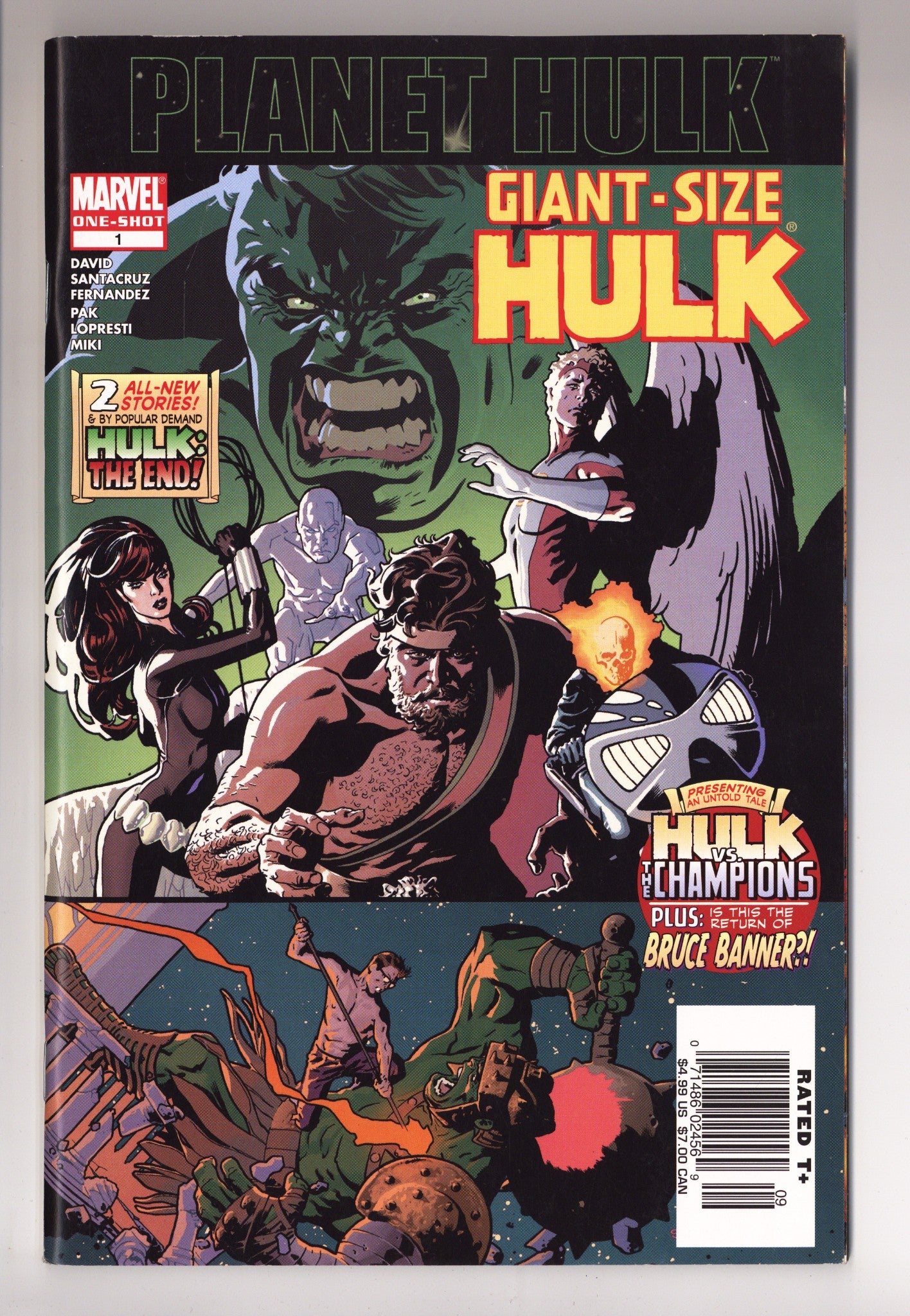 Giant-Size Hulk 1 FN/VF (7.0) (2006) Newsstand 