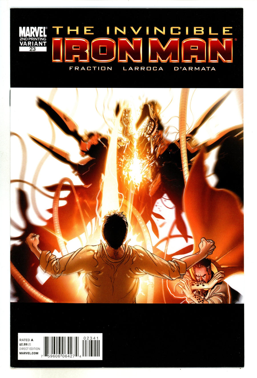 Invincible Iron Man Vol 1 23 High Grade (2010) 2nd Print 