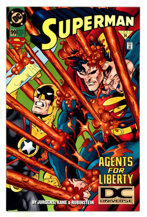 Superman Vol 2 99 VF (8.0) (1995) DC Universe Logo