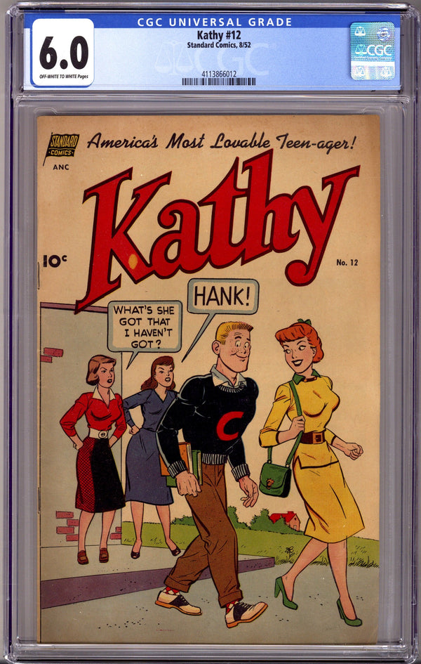Kathy 12 CGC 6.0 (1952)