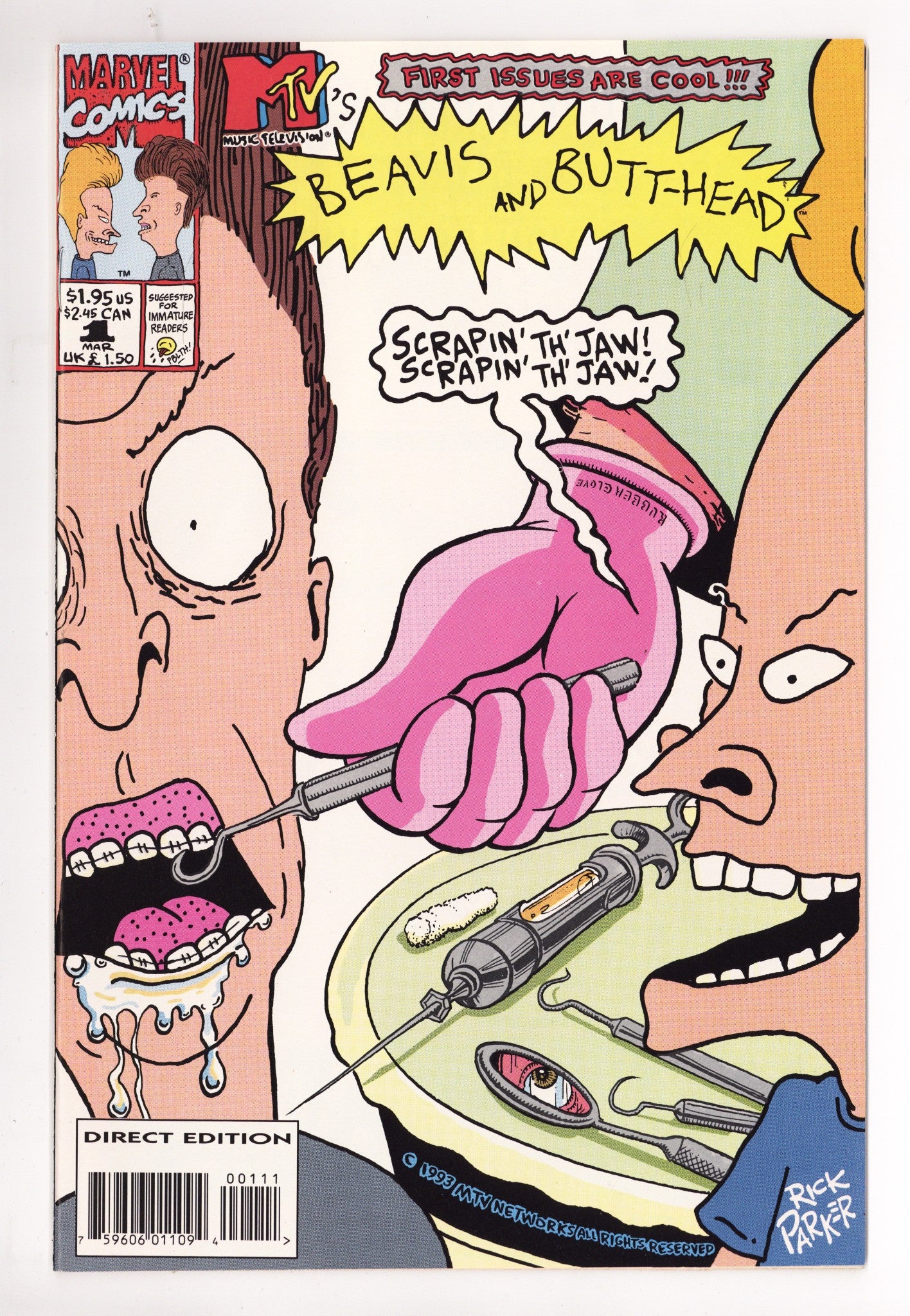 Beavis & Butt-Head   1  NM- (9.2)   (1994)        