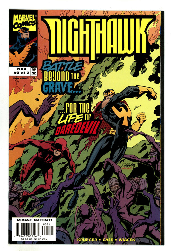 Nighthawk Vol 1 3 High Grade (1998)