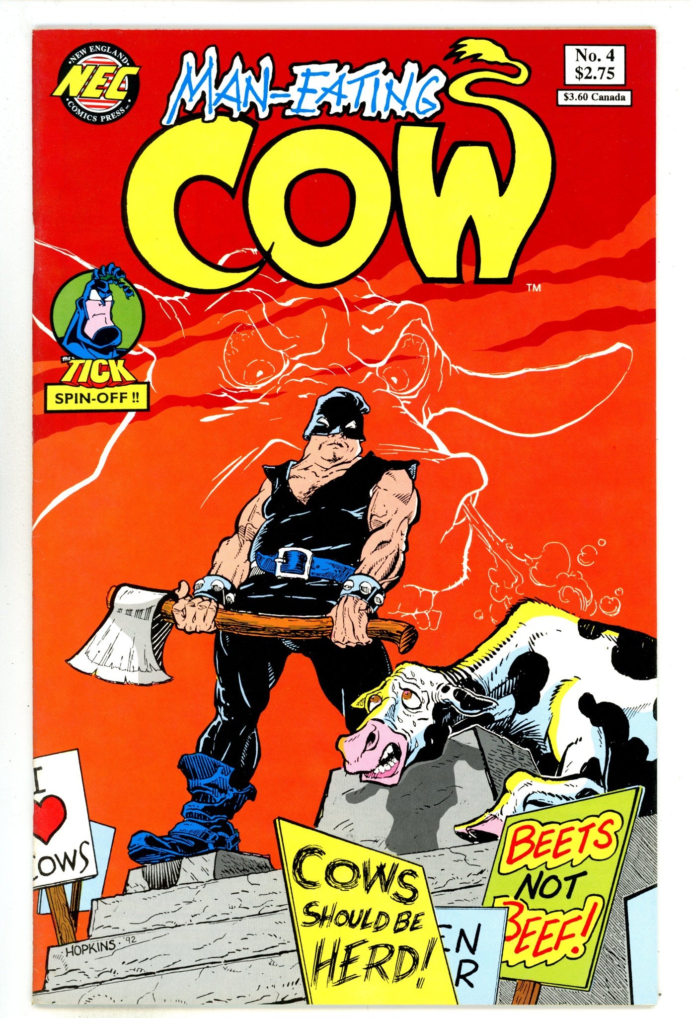 Man-Eating Cow 4 Mid Grade (1993) 