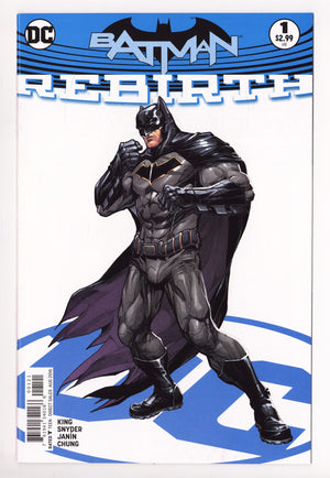 Batman: Rebirth 1 Mid Grade (2016) Porter Variant