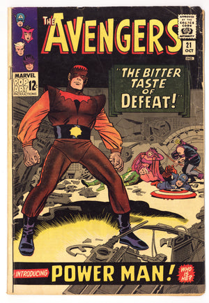 The Avengers Vol 1 21 GD/VG (3.0) (1965)