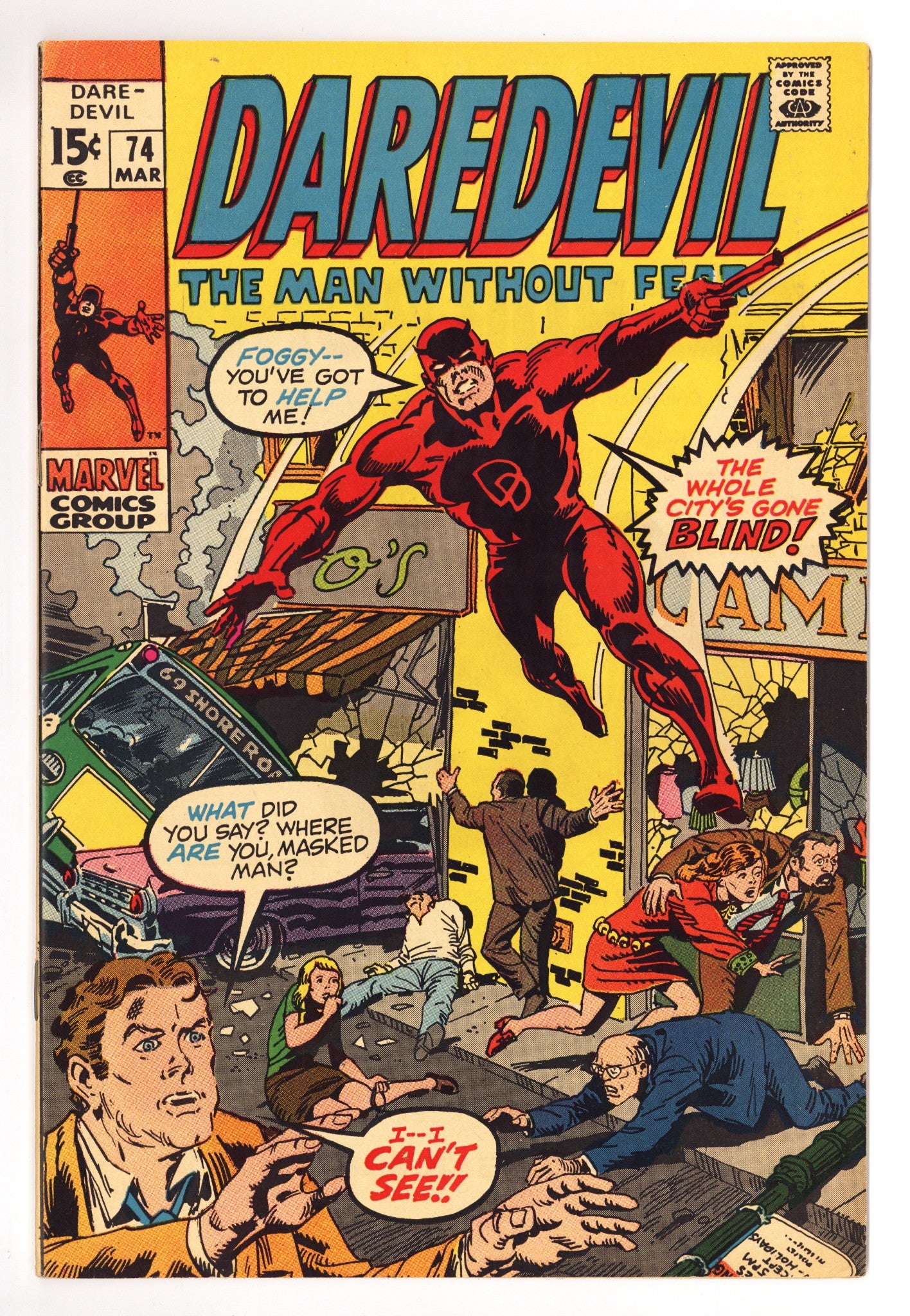 Daredevil Vol 1 74 FN+ (6.5) (1971) 