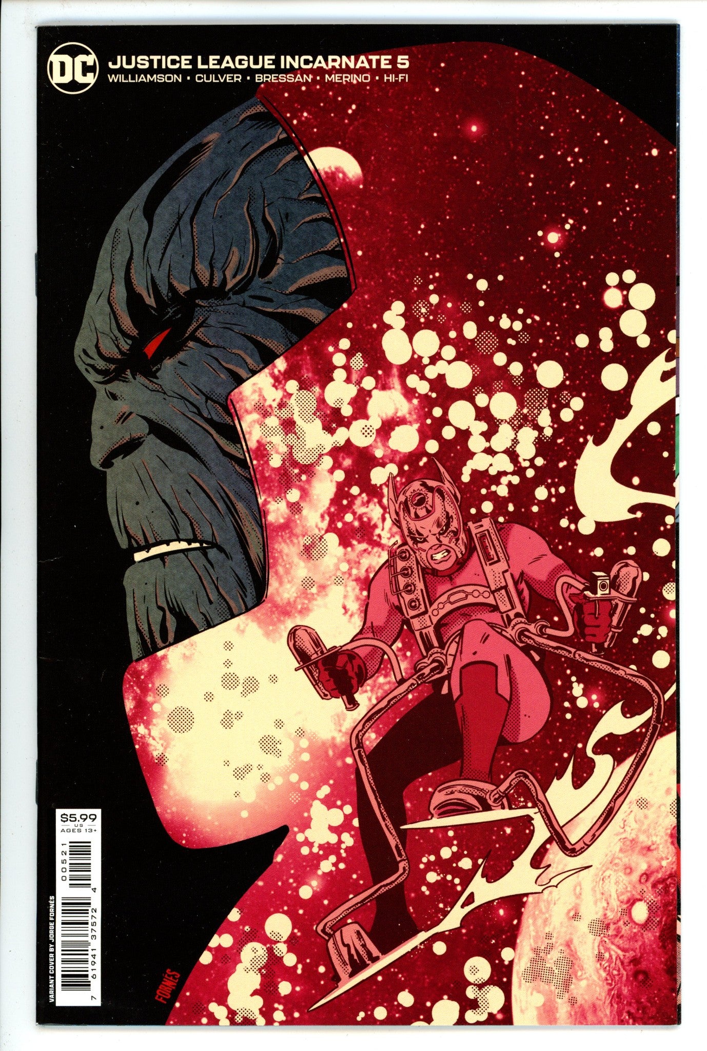 Justice League Incarnate 5 High Grade (2022) FornÃ©s Variant 