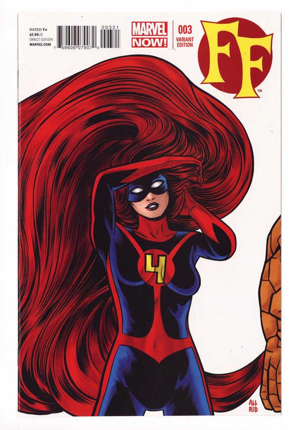 FF Vol 2 3 VF/NM (9.0) (2013) Allred Incentive Variant